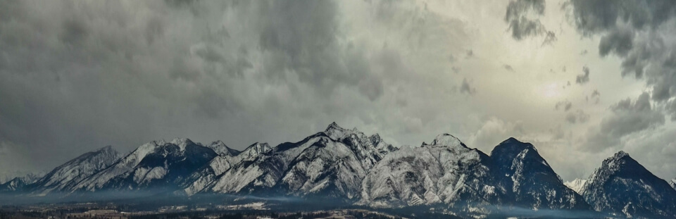 Mountains in Montana.